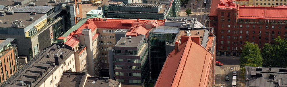 Ilmakuva Helsingistä